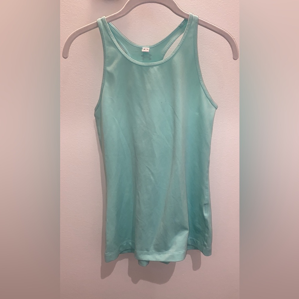 Mint Green Under Armour Athletic Tank